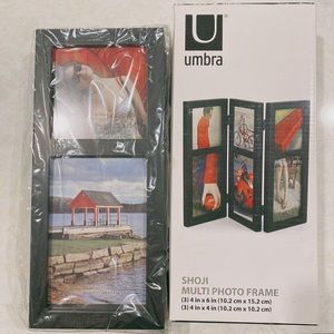 Umbra Shoji 4 by 6 Wood Multi-Opening Frame